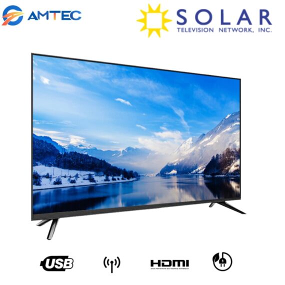 Amtec 32 Inches Digital AC/DC Solar TV