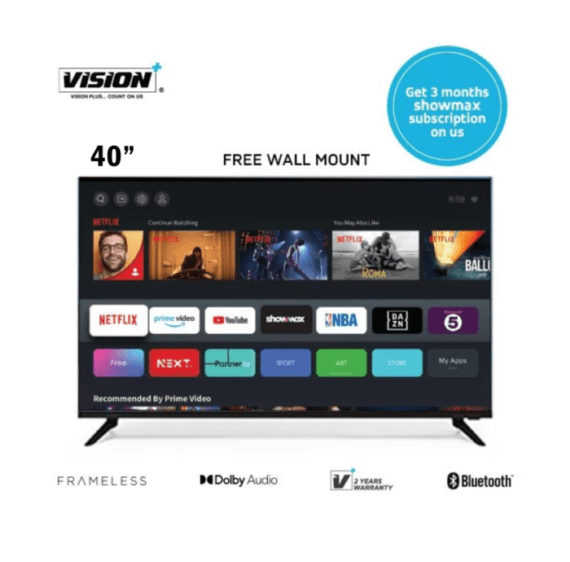 Vision Plus 40 Inch Smart TV