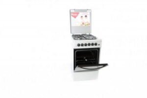 Ramtons RF/402 Cooker 3G+1E 50X60 SILVER STANDING GAS + ELECTRIC COOKER