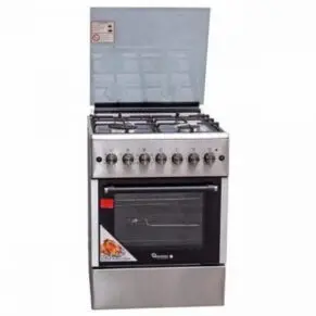 Ramtons RF/494 Cooker 60X60 STAINLESS STEEL 3GAS + 1ELECTRIC STANDING COOKER