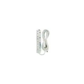 Power King 4 Way Extension Cable 13A 3m Long Cable