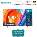 Hisense 75 Inch Smart TV 75A7HKEN