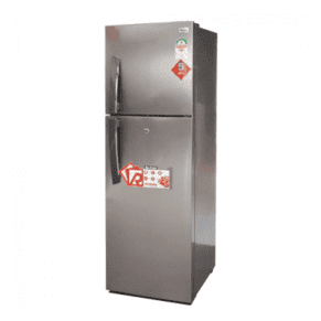 Ramtons RF/317 FRIDGE - 243 LITRES DOUBLE DOOR NO FROST, SILVER