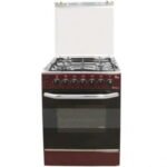 Ramtons EB/303 Cooker 4 gas 55X55 dark red standing cooker