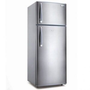 Ramtons RF/257 fridge - 213 liters 2 door direct cool, titan silver
