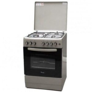 Ramtons RF/410 Cooker 3G+1E 60X60 stainless steel top standing gas + electric cooker