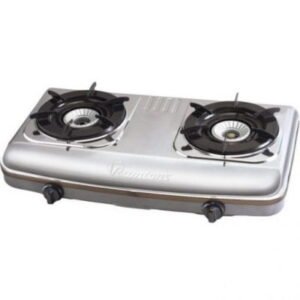 Ramtons 2 burner gas cooker STAINLESS STEEL- RG/502