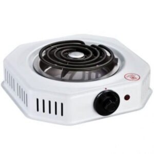 Ramtons spiral plate cooker 1 burner, WHITE- RM/250