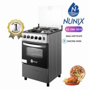 Nunix Free Standing 3+1 Electric Cooker With,Electric Oven