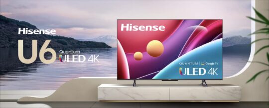 Hisense 55″ ULED Smart TV 55U6HKEN
