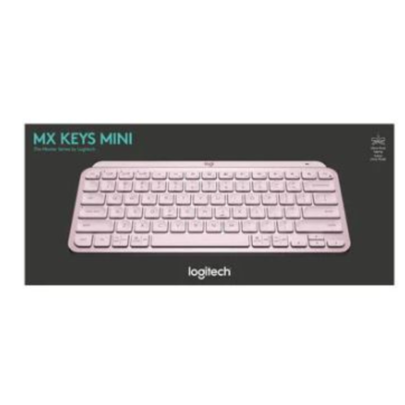 LOGITECH MX KEYS MINI WIRELESS KEYBOARD (Pink) - Image 2