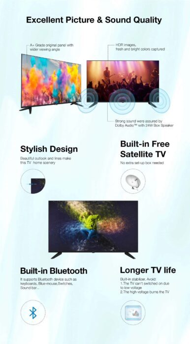 Syinix 32A51 32 Smart TV 