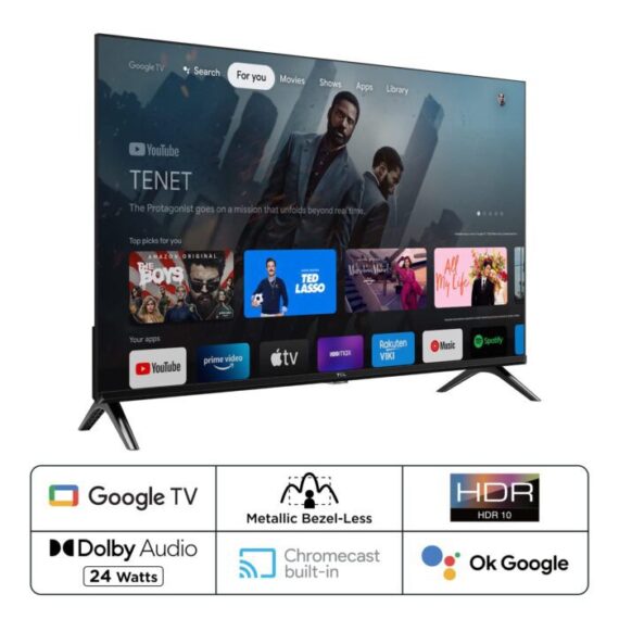 TCL 32 Inch Smart Android Google TV