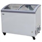 Ramtons 208 Liters glass top chest freezer, WHITE- CF/270