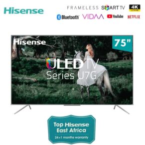 Hisense 75 inch Smart TV ULED 75U7G Price in Kenya