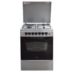 Ramtons RF/406 Cooker 60X60 silver standing gas + electric cooker
