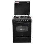 Ramtons RF/407 Cooker 60X60 EURO BLACK STANDING GAS + ELECTRIC COOKER