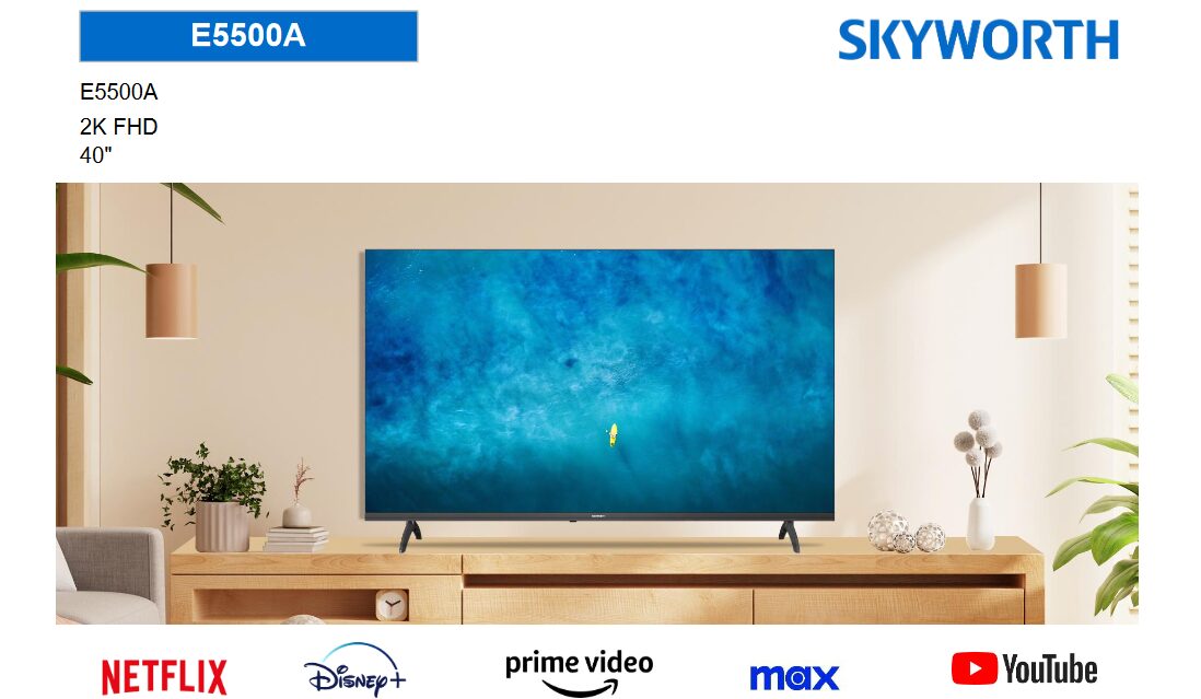 Skyworth 43 Smart Google TV 43E5500G