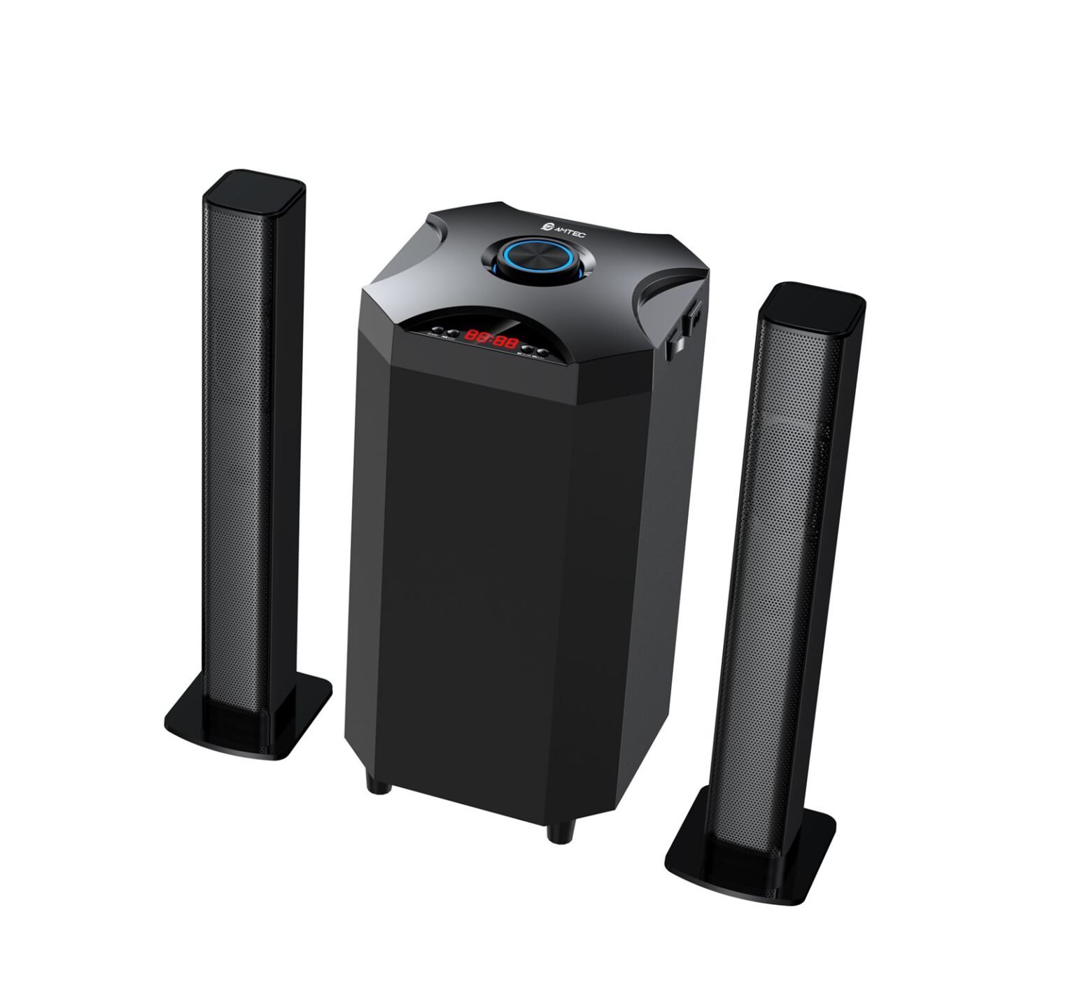 Amtec AM-02 Soundbar Subwoofer Amtec AM-02 Soundbar Subwoofer 2.1ch X Bass 20000W