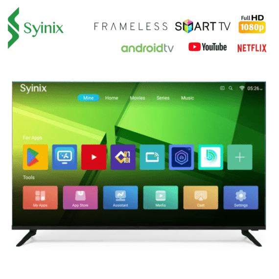 Syinix 32 inch Smart Android TV 32S65