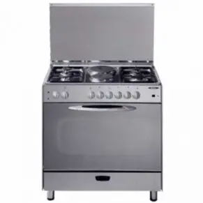 Ramtons 4 gas + 2 electric STAINLESS STEEL ELBA COOKER- EB/145