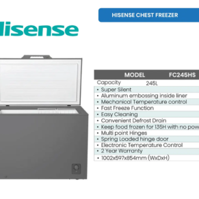 Hisense Chest Freezer 245L FC245HS
