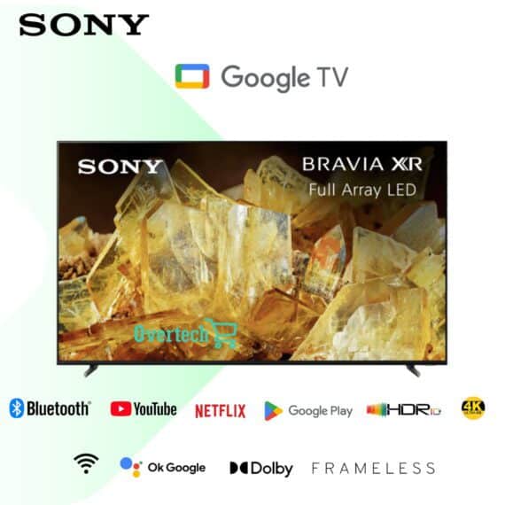 Sony 75 inch X90L Smart Google TV (75X90L)