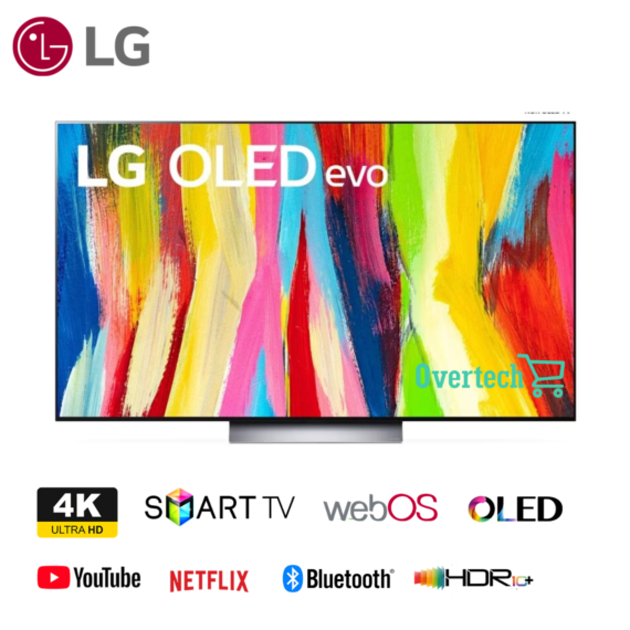 LG 55 inch OLED C2 Series Smart TV (OLED55C26LA)