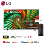 LG 75 Inch NANO 77 Series Smart TV (75NANO776RA)