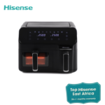 _hisense Air fryer canva (1) Hisense Dual Air Fryer H09AFBK2S5