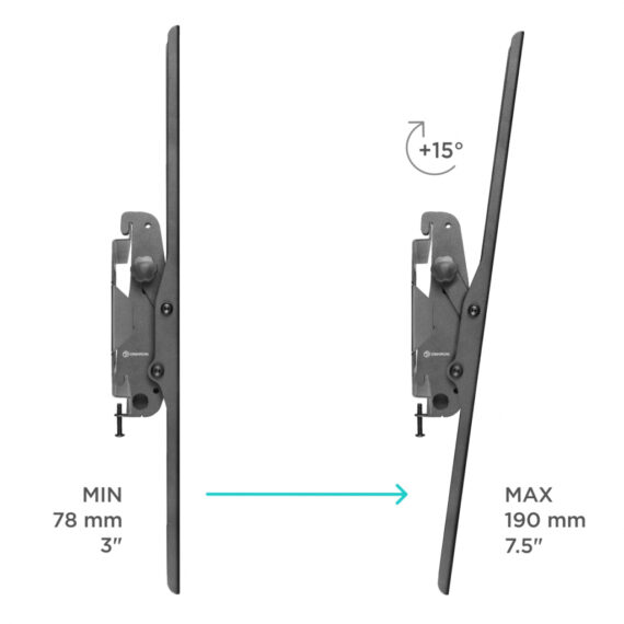 Skilltech 44T Tilting TV Bracket 23"-65" Wall Mount - Image 3