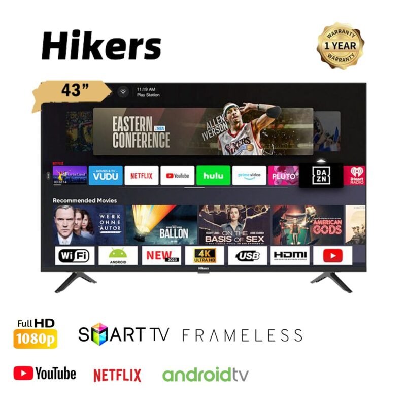 Hikers 43 Inch Smart Android TV