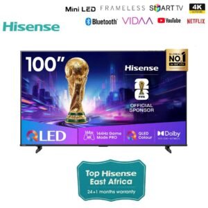 Hisense 100Q7Q 100 inch QLED Mini-LED TV 144Hz