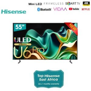 Hisense 55U6N PRO 55 inch ULED Mini-LED TV