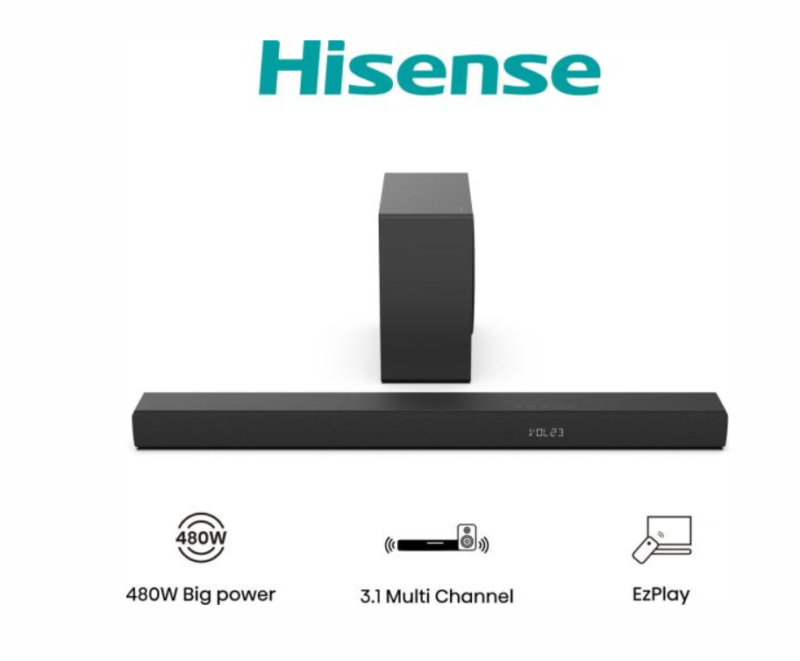 1 Hisense HS3100 Soundbar 480W