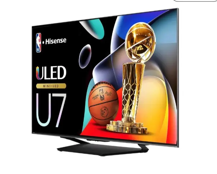 Hisense 55U7N 55 inch Mini-LED ULED 4K TV Smart 144Hz Quantum Dot HDR10+ Dolby Vision IQ 1,500 nits (55U7NKKEN) - Image 2
