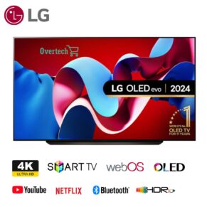 LG 77 inch OLED evo 4K Smart TV OLED77C46LA