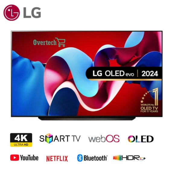 LG 77 inch OLED evo 4K Smart TV OLED77C46LA