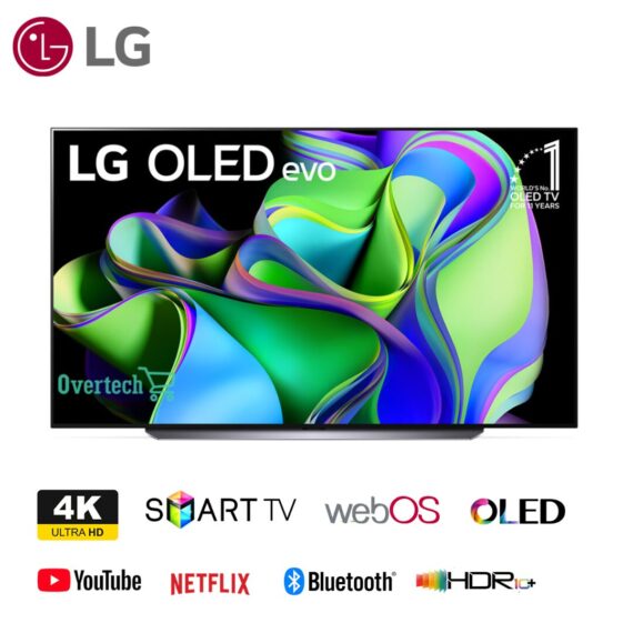 LG 83 inch OLED evo C3 Series Smart 4K TV OLED83C36LA