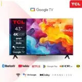 TCL 43V6B 43 inch UHD 4K Google Smart TV
