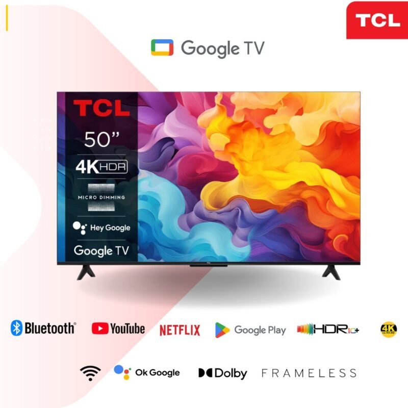TCL 50V6B 50 Inch UHD 4K Google Smart TV Kenya | Overtech