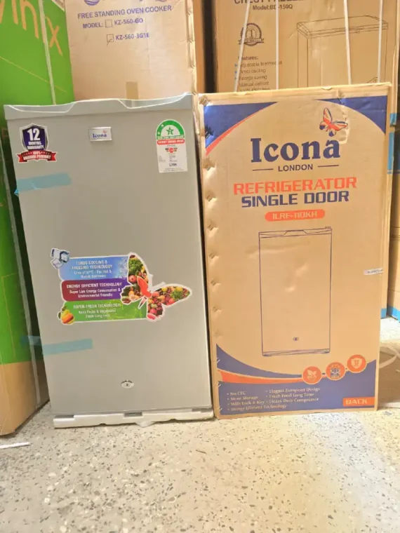 Icona Fridge 92L Single Door Fridge Energy Efficient