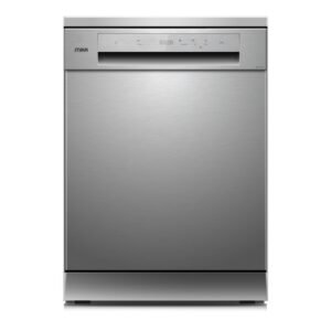 MIKA Dish Washer MDWFS1401P8SNV 14 Place Setting, Silver
