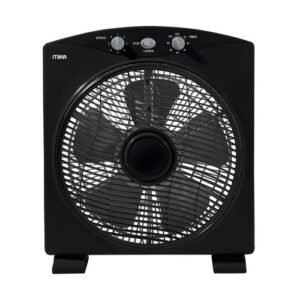 MIKA BOX FAN  MFB1211BL(MFB1211/GR), 12", Black
