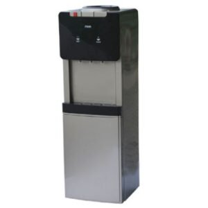 MIKA WATER DISPENSER MWD2702SGR(MWD2702/SGR) Hot, Normal & Cold (3 Taps) Refrigerator, Silver & Dar