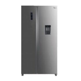 Roch side by side 439litres aRFR-540SBW-B  Refrigerator With Dispenser
