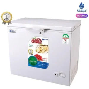 Nunix BD-200Q Chest Freezer Silver