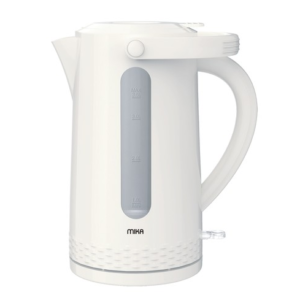 MIKA Kettle MKT5102W 3.5L, Plastic, 360º Cordless, Concealed Element, Cream White