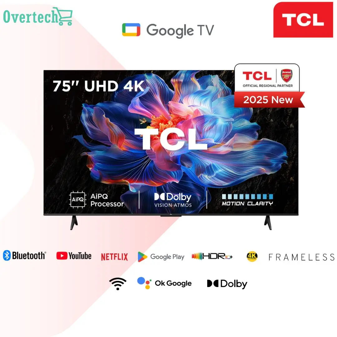 TCL 75V6C 75 Inch 4K UHD Smart TV Price In Kenya | Overtech