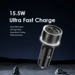 Oraimo OCC-1152D-X93 Highway 15 15.5W Car Charger with 3-in-1 Cable